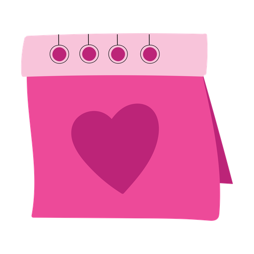 Heart calendar icon representing Chinese Zodiac