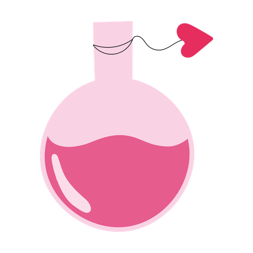 Love potion icon representing element compatibility