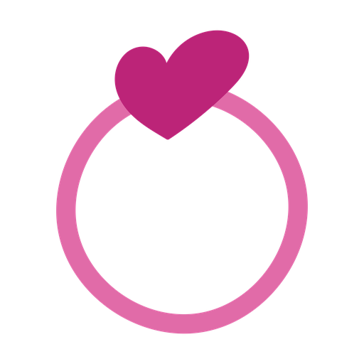 Heart ring icon representing Western Zodiac